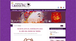 Desktop Screenshot of grandpighoroscope.com